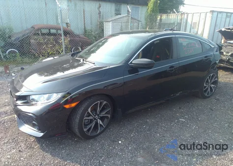 2017 Honda Civic Si z USA, uszkodzony, nr VIN 2HGFC1E56HH701534